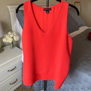 Adrienne Vittadini Coral Sleeveless Top
